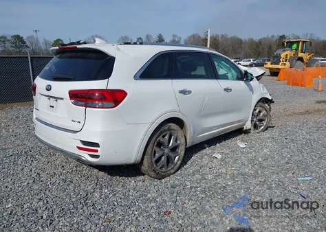 2018 Kia Sorento Sx V6 из США, поврежденный, VIN 5XYPK4A57JG380752